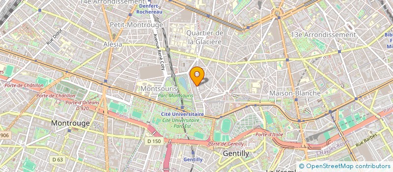 localisation de l'entreprise MONSIEUR SADIK BOUREZMA  PARIS