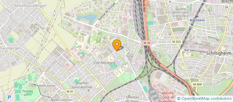 localisation de l'entreprise MONSIEUR SADIK CAGLAR à STRASBOURG