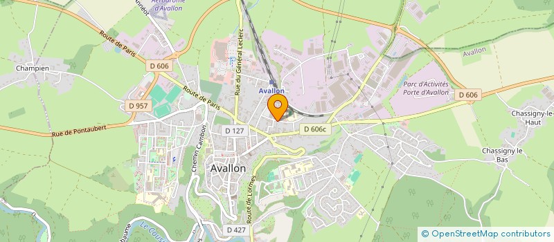localisation de l'entreprise MONSIEUR SADIK SARIER à AVALLON