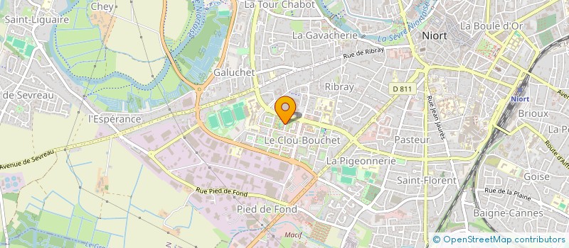 localisation de l'entreprise MONSIEUR SADIO BAH  NIORT