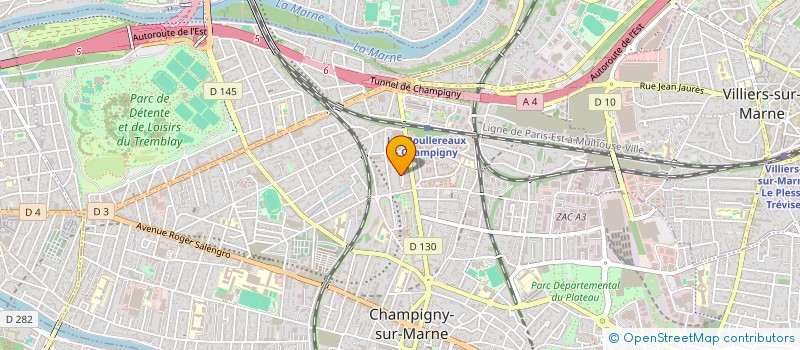 localisation de l'entreprise MONSIEUR SADIO CAMARA  CHAMPIGNY-SUR-MARNE