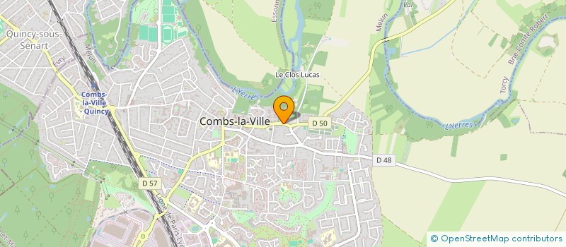 localisation de l'entreprise MONSIEUR SADIO CAMARA  COMBS-LA-VILLE