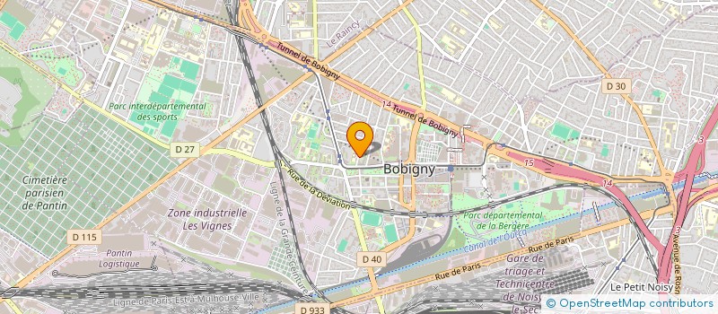 localisation de l'entreprise MONSIEUR SADIO DABO  BOBIGNY