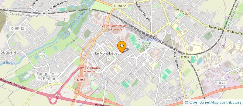 localisation de l'entreprise MONSIEUR SADIO DANFAKHA à BETHUNE