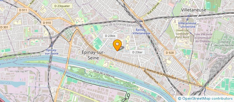 localisation de l'entreprise MONSIEUR SADIO DIALLO  EPINAY SUR SEINE