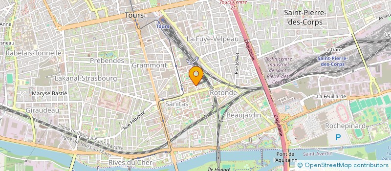 localisation de l'entreprise MONSIEUR SADIO GORY  TOURS