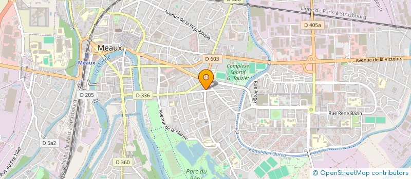 localisation de l'entreprise MONSIEUR SADIO SISSOKO  MEAUX