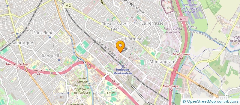 localisation de l'entreprise MONSIEUR SADIQ KHAROTAI à TOULOUSE