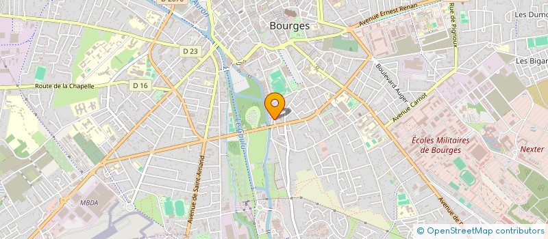 localisation de l'entreprise MONSIEUR SADIQULLAH SAFI  BOURGES