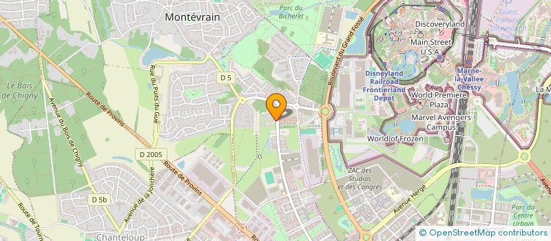 localisation de l'entreprise MONSIEUR SADIQULLAH SHINWARI  MONTEVRAIN