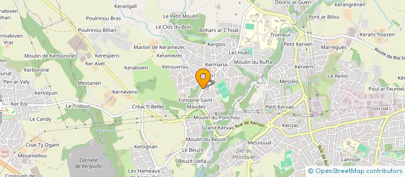 localisation de l'entreprise MONSIEUR SADJI HUON  BOHARS