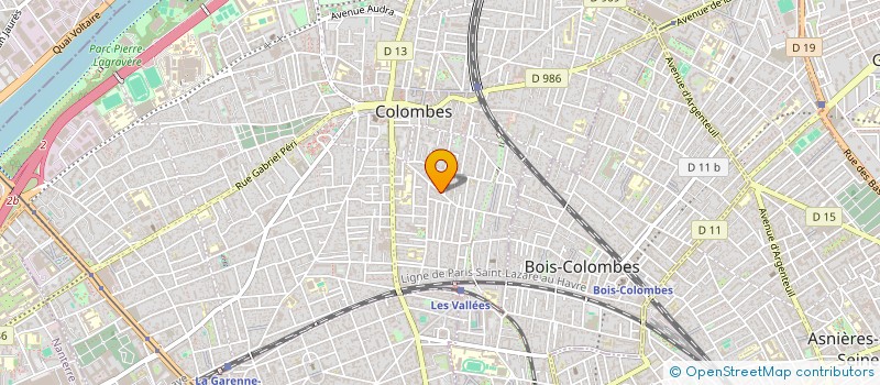 localisation de l'entreprise MONSIEUR SADOK ADOUANI à COLOMBES