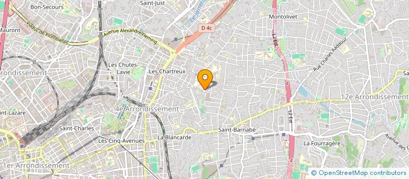 localisation de l'entreprise MONSIEUR SADOK BELAILI à MARSEILLE
