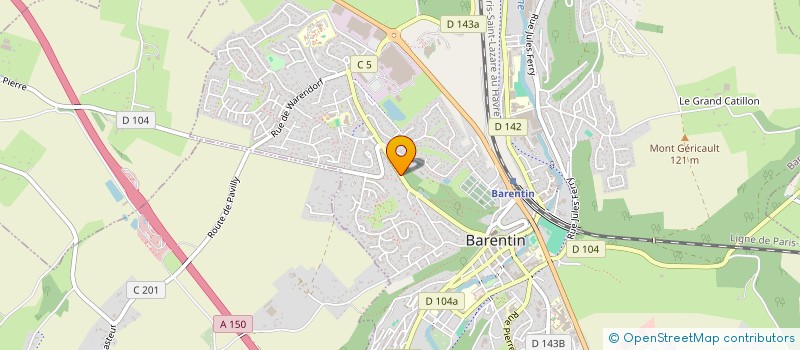 localisation de l'entreprise MONSIEUR SADOK BELHADJ-SEGHAIER  BARENTIN