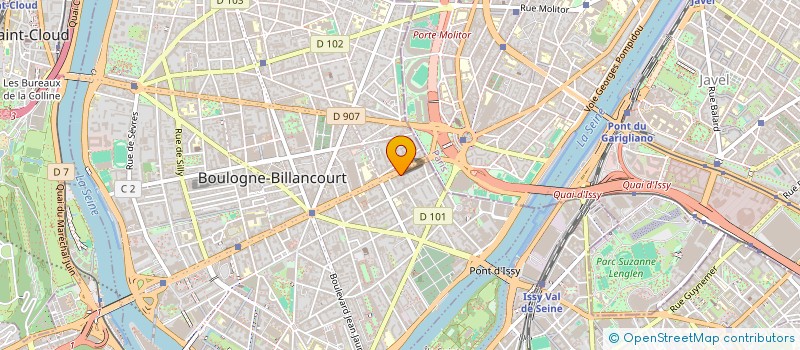 localisation de l'entreprise MONSIEUR SADOK BEN MEKKI à BOULOGNE-BILLANCOURT