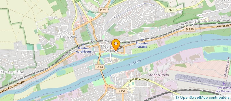 localisation de l'entreprise MONSIEUR SADOK BENSALEM  MEULAN-EN-YVELINES