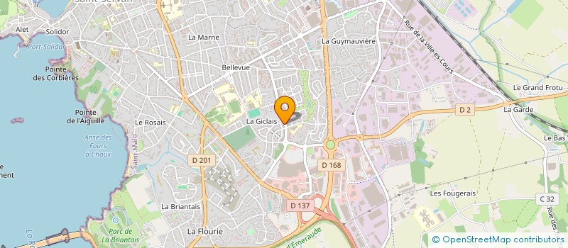 localisation de l'entreprise MONSIEUR SADOK BOUZAMMITA  SAINT-MALO