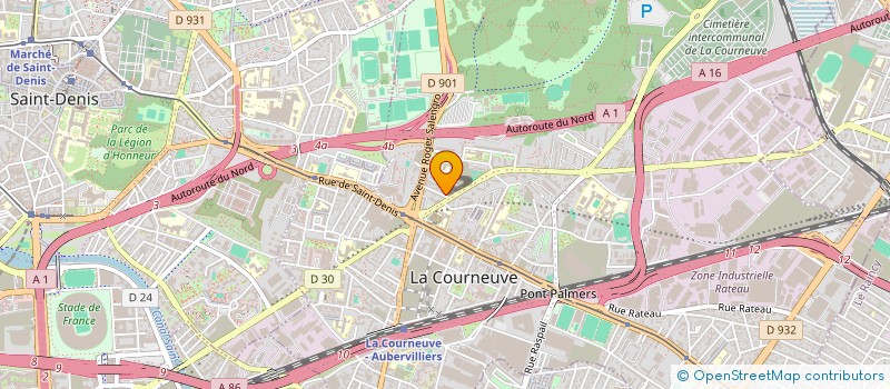 localisation de l'entreprise MONSIEUR SADOK MAHJOUB  BRETIGNY