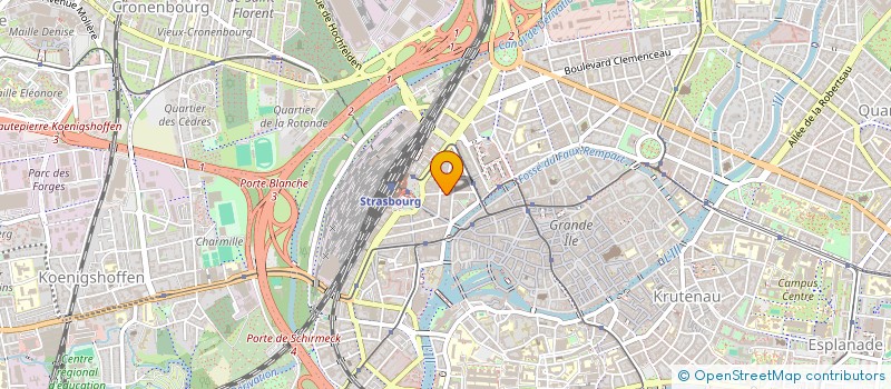 localisation de l'entreprise MONSIEUR SADOK MESBAHI  STRASBOURG