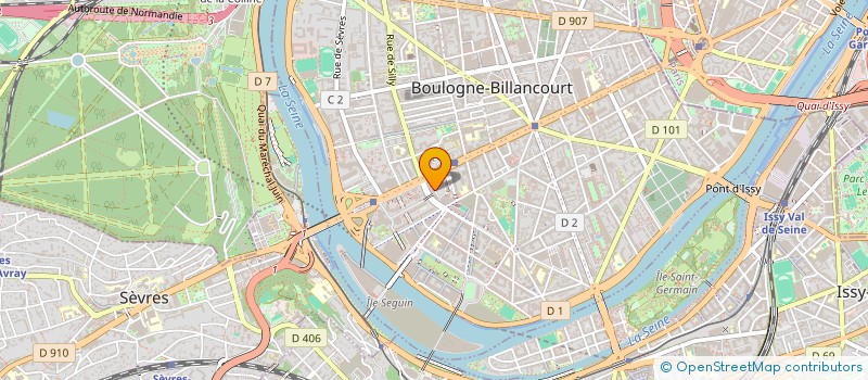 localisation de l'entreprise MONSIEUR SADOK SASSI  BOULOGNE-BILLANCOURT