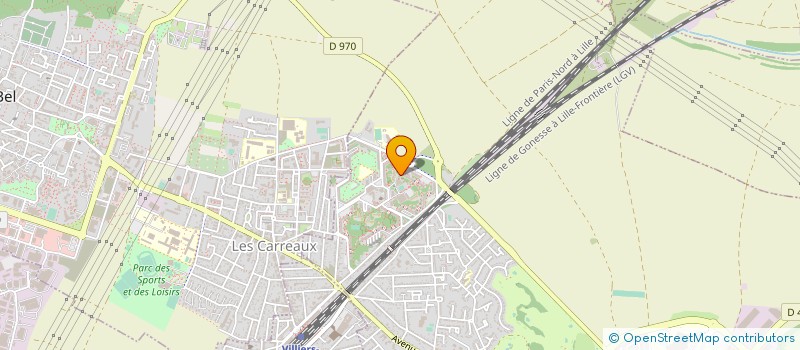 localisation de l'entreprise MONSIEUR SADOU DIALLO à GONESSE