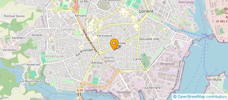 localisation de l'entreprise MONSIEUR SADOZIA KHAN  LORIENT