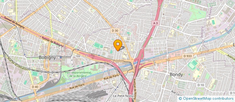 localisation de l'entreprise MONSIEUR SADR-EDDINE FADLALLAH  BOBIGNY