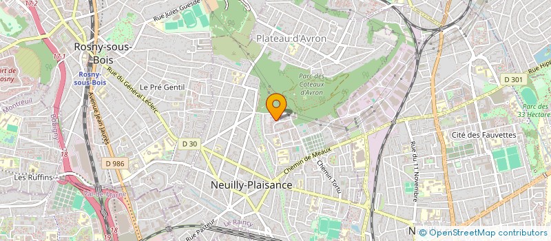 localisation de l'entreprise MONSIEUR SADRAC MAKONDA  NEUILLY-PLAISANCE