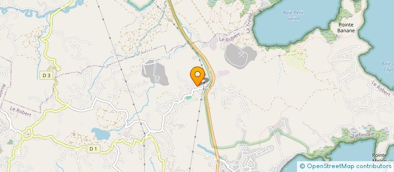 localisation de l'entreprise MONSIEUR SADRACK FLEURIMOND  LE ROBERT