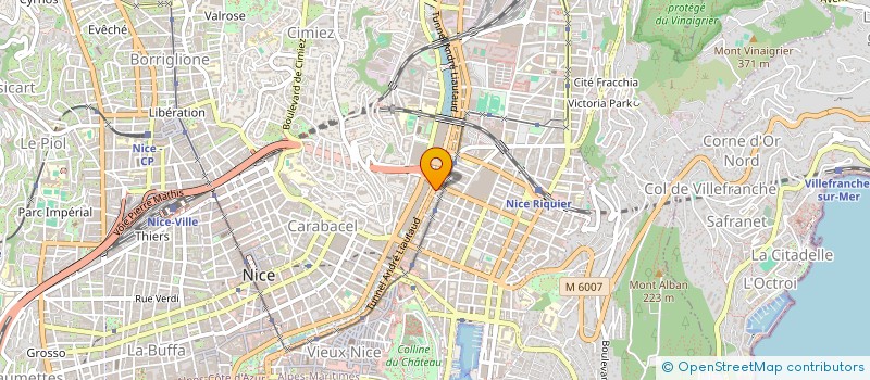 localisation de l'entreprise MONSIEUR SADRI BEN SABER à NICE