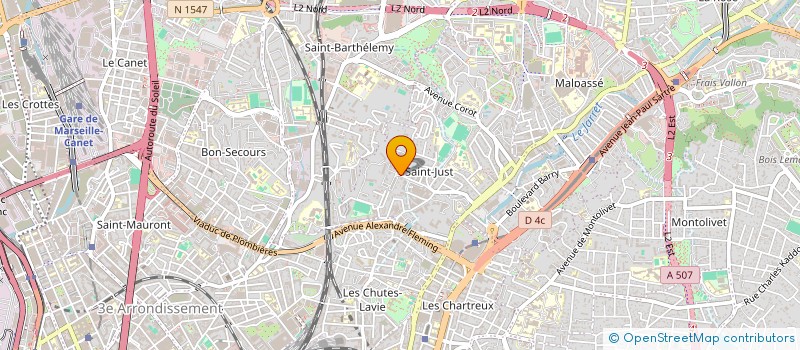 localisation de l'entreprise MONSIEUR SADRI NUCCI à MARSEILLE