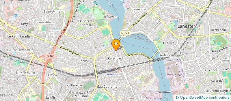 localisation de l'entreprise MONSIEUR SADUDIN IBRAHIMI  LORIENT