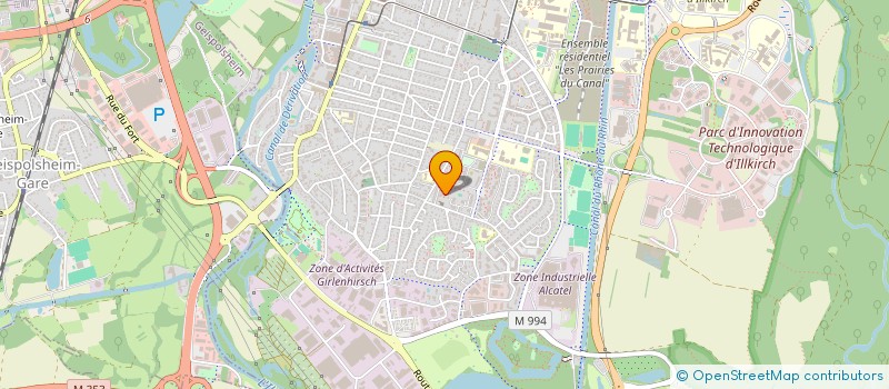 localisation de l'entreprise MONSIEUR SADULLAH TASTAN  ILLKIRCH GRAFFENSTADEN