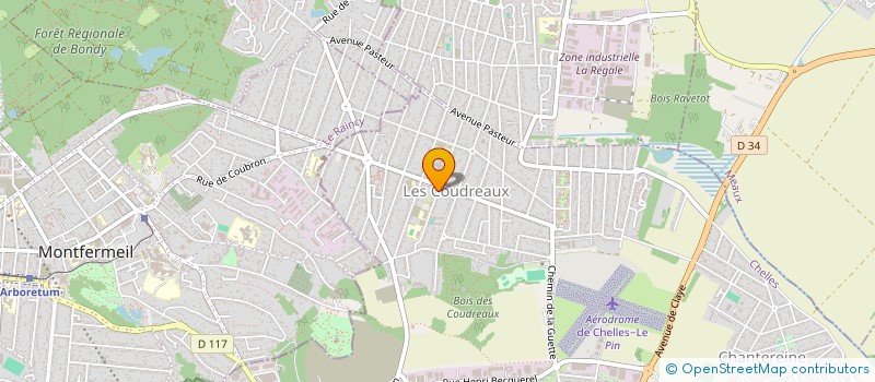 localisation de l'entreprise MONSIEUR SAEED FARIDULLAH  CHELLES