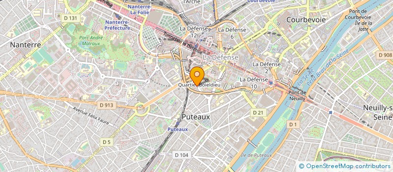 localisation de l'entreprise MONSIEUR SAEED GHAFELEH BASHI à PUTEAUX