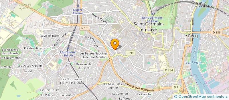 localisation de l'entreprise MONSIEUR SAEED HADIKHANLOO  SAINT-GERMAIN-EN-LAYE