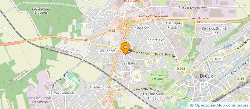 localisation de l'entreprise MONSIEUR SAEED KHAN à DREUX