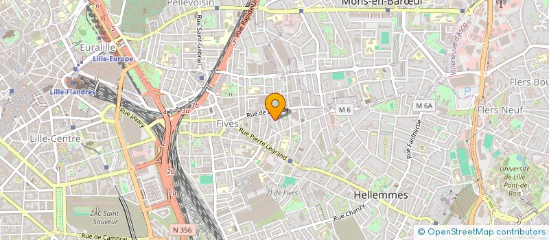 localisation de l'entreprise MONSIEUR SAEED MOUSA à LILLE