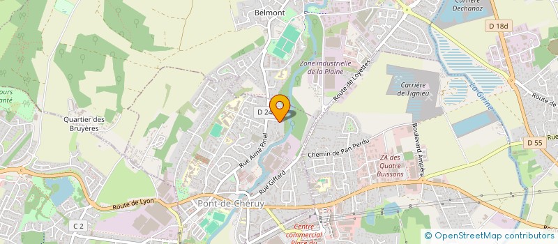 localisation de l'entreprise MONSIEUR SAEED MUHAMMAD KHAN  PONT-DE-CHERUY