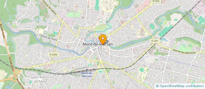 localisation de l'entreprise MONSIEUR SAEED MUKRABKHAIL  MONT-DE-MARSAN