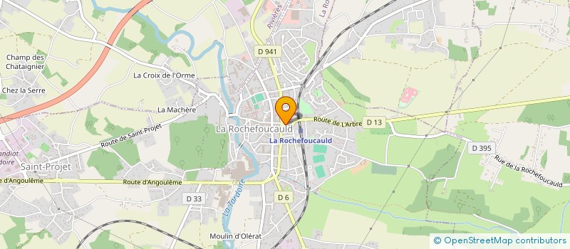 localisation de l'entreprise MONSIEUR SAEID MALEKI RAEE à LA ROCHEFOUCAULD-EN-ANGOUMOIS