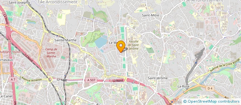 localisation de l'entreprise MONSIEUR SAEID SAHRAEI à MARSEILLE