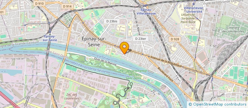 localisation de l'entreprise MONSIEUR SAEL KUMBEDI à EPINAY-SUR-SEINE