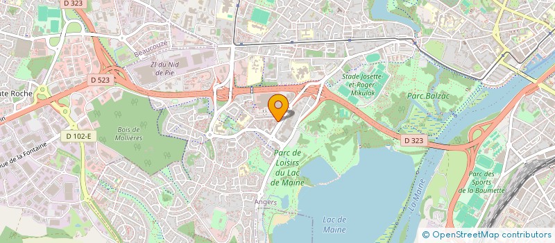 localisation de l'entreprise MONSIEUR SAER DIAGNE à ANGERS