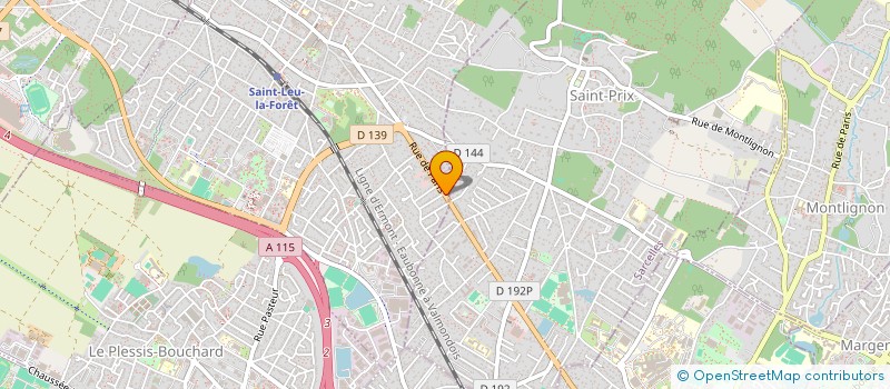 localisation de l'entreprise MONSIEUR SAFAJAD KABORE  SAINT-LEU-LA-FORET