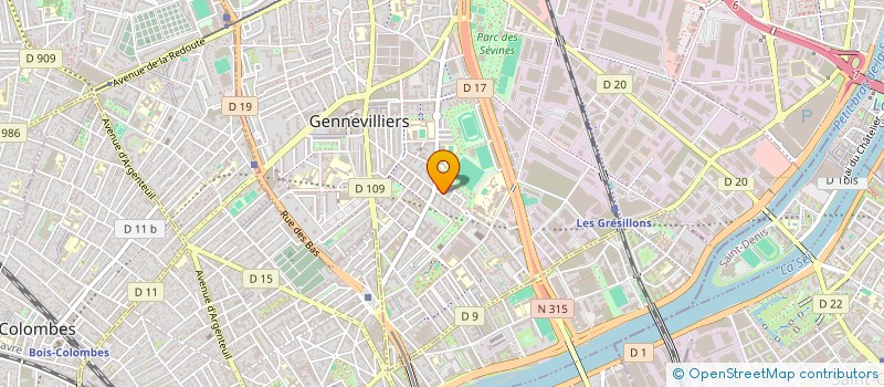 localisation de l'entreprise MONSIEUR SAFAR DOGAN à GENNEVILLIERS