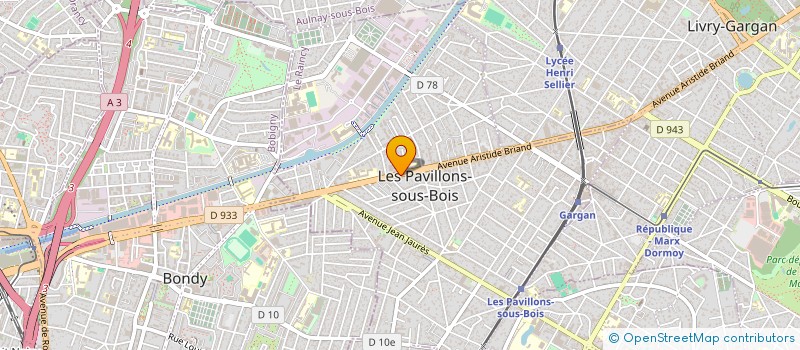 localisation de l'entreprise MONSIEUR SAFATULLAH SAFAT  LES PAVILLONS-SOUS-BOIS