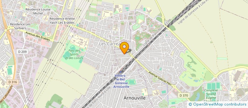 localisation de l'entreprise MONSIEUR SAFEER SHAH  ARNOUVILLE