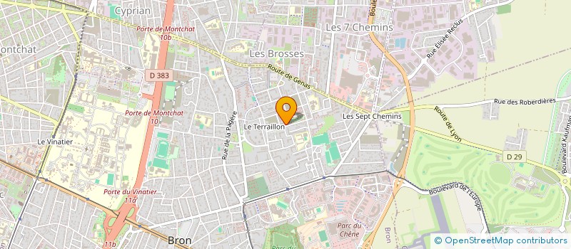 localisation de l'entreprise MONSIEUR SAFFET AKBULUT à BRON