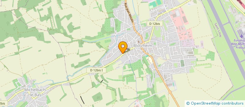 localisation de l'entreprise MONSIEUR SAFFET OZEN  BLOTZHEIM